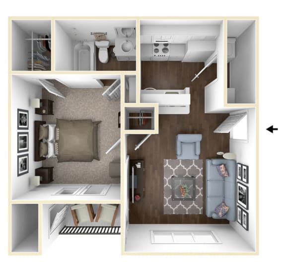 1, 2 and 3Bedroom Apartments in Douglasville, GA One Rocky Ridge